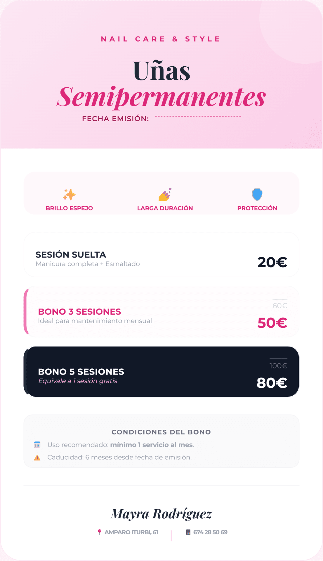 Uñas Semipermanentes
